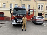 Nowy, pierwszowyjazdowy wóz strażacki trafił do OSP w Świdnicy