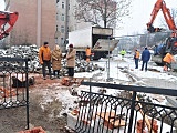 Schody z al. Niepodległości do ul. Garbarskiej prawie ukończone [Foto]