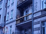 [FOTO] Pożar w centrum miasta