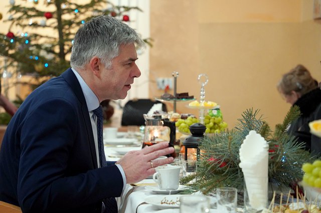 Awaria prądu nie przeszkodziła w świętowaniu. Noworoczne spotkanie w Bystrzycy Dolnej [Foto]