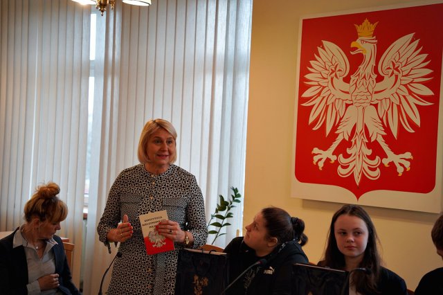 Lekcja samorządu z wójt gminy Świdnica