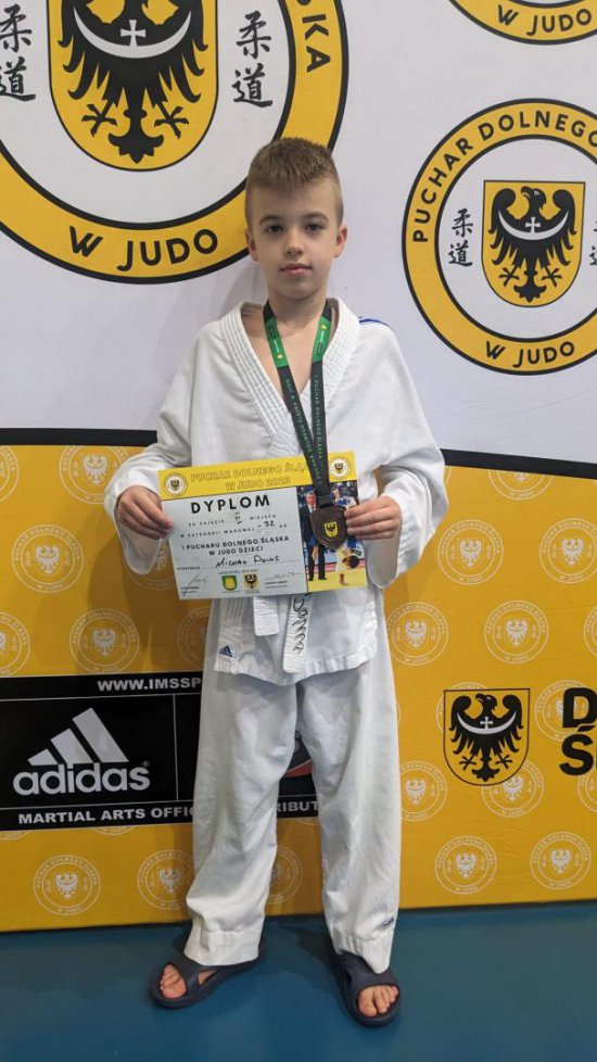 Młodzi judocy z medalami na mistrzostwach Dolnego Śląska [Foto]