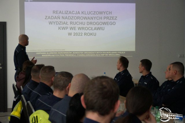 Pracujemy, by było bezpieczniej – Wydział Ruchu Drogowego przedstawił statystyki za 2022 rok