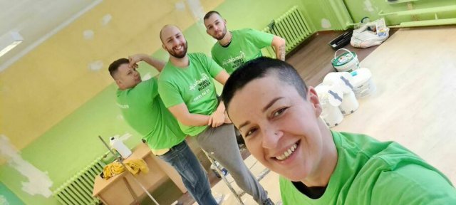 Sala lekcyjna w SP Żarów wyremontowana przy wsparciu Fundacji Leroy Merlin [Foto]