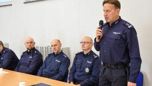 Policja z Marcinowic podsumowała rok podczas sesji Rady Gminy 