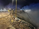 [FOTO] Pożar na wysypisku śmieci
