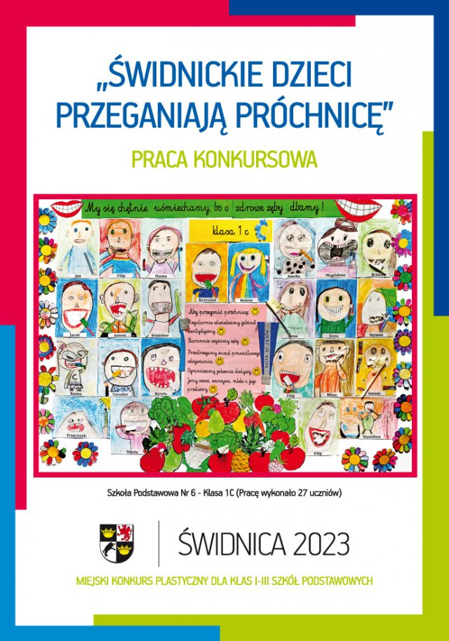 „Świdnickie dzieci przeganiają próchnicę”: Rostrzygnięcie konkursu plastycznego 