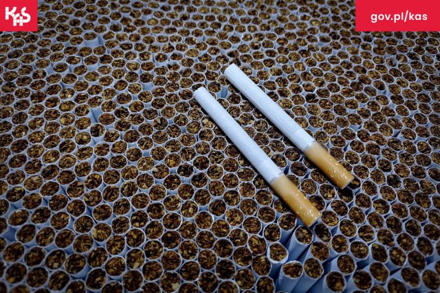[FOTO] 9 mln papierosów i 10 ton tytoniu. Zlikwidowano nielegalną fabrykę papierosów