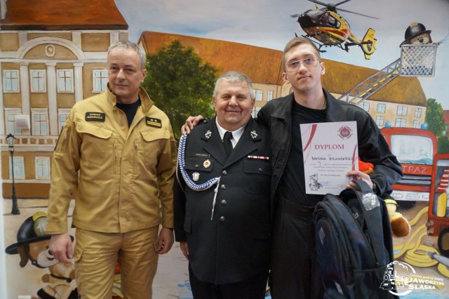 Bartosz Bielawski z OSP Pasieczna pierwszy w całym powiecie