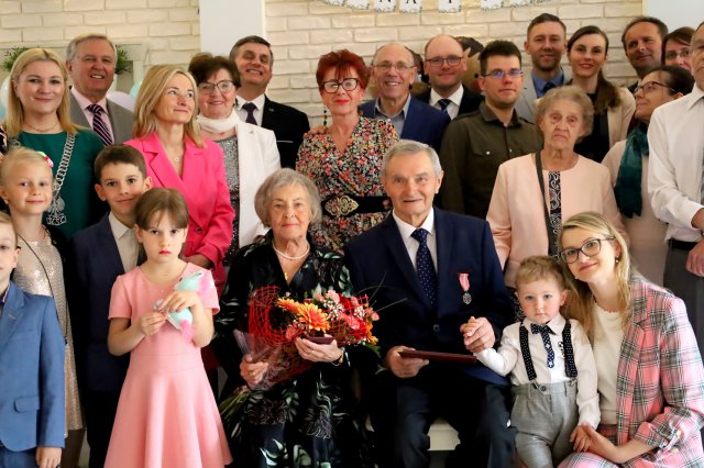 56. Jubileusz pożycia małżeńskiego państwa Mendel z gminy Żarów [Foto]