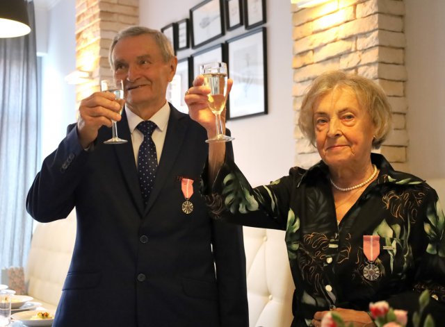 56. Jubileusz pożycia małżeńskiego państwa Mendel z gminy Żarów [Foto]