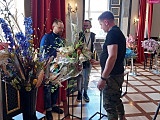[FOTO] Trwa Festiwal Kwiatów i Sztuki w Zamku Książ