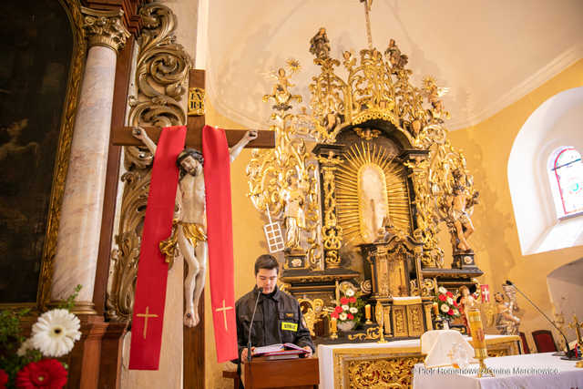 [FOTO] Dzień Flagi, Święto Konstytucji i Dzień Strażaka w Marcinowicach