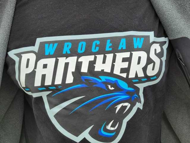 Drużyna Footballu Amerykańskiego Panthers Wrocław w Świebodzicach [Foto]