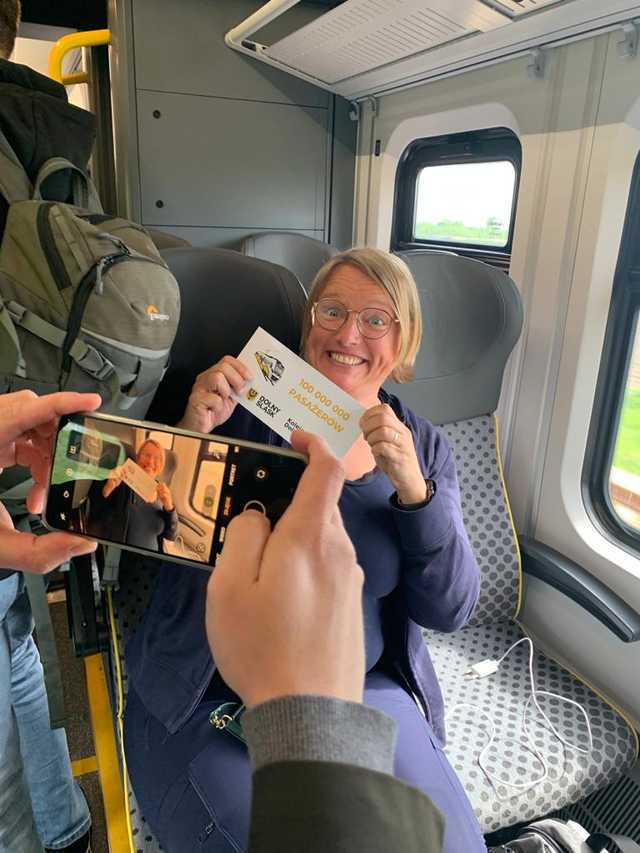 Koleje Dolnośląskie przewiozły 100 milionów pasażerów [Foto]   