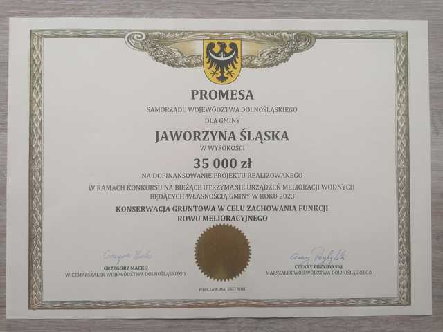 Prawie 4 miliony złotych dla Jaworzyny Śląskiej