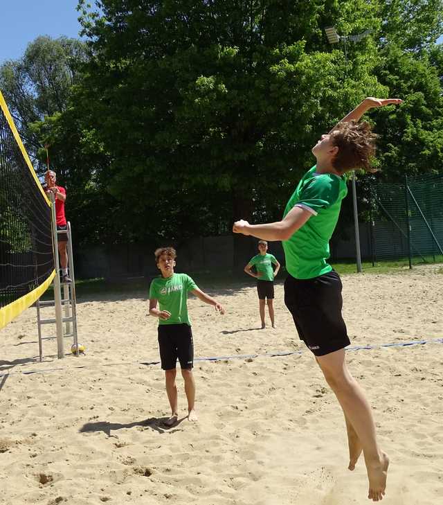 Siatkówka plażowa chłopców klas 7-8 SP za nami [Foto]