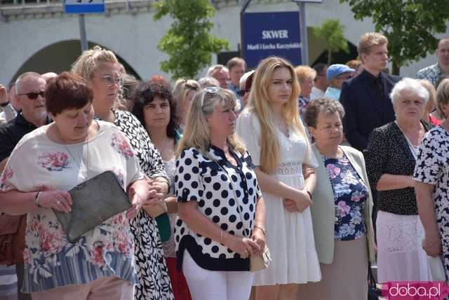 Strzegomianie obchodzili Boże Ciało. Procesja przeszła ulicami miasta [FOTO]