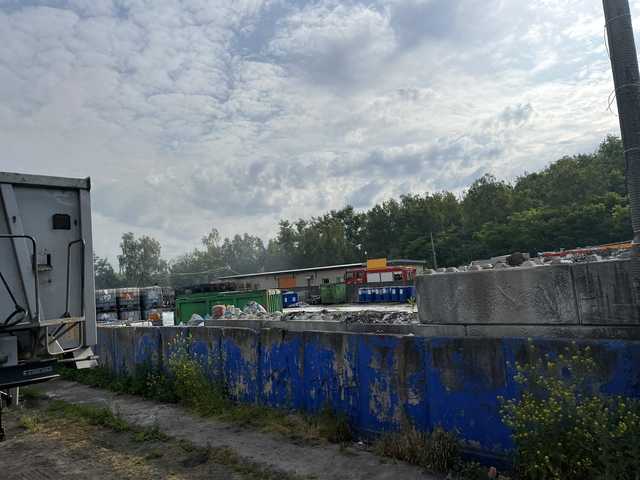 [FOTO] Pożar chemikaliów w Żarowie