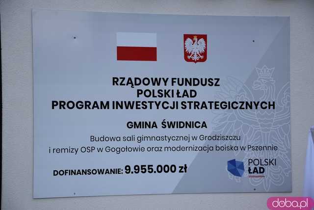 Wstęga przecięta, syreny zawyły: Nowa remiza strażacka w Gogołowie otwarta! Zobacz, jak się prezentuje [FOTO]