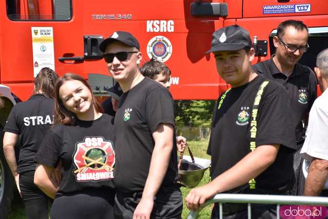 Strażacy rywalizowali na zawodach sportowo-pożarniczych w Śmiałowicach [FOTO]