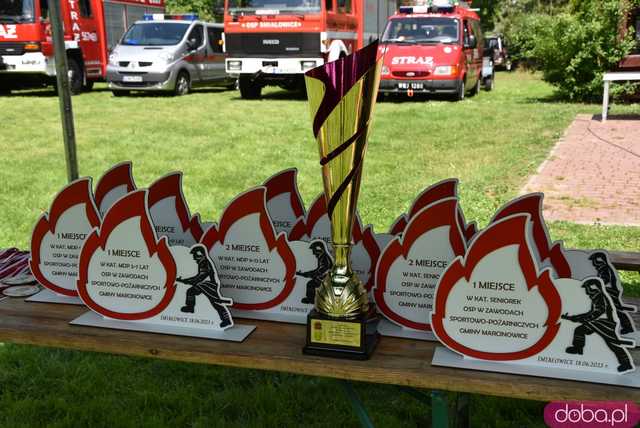 Strażacy rywalizowali na zawodach sportowo-pożarniczych w Śmiałowicach [FOTO]