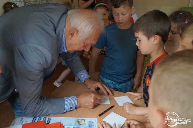 Medalista olimpijski odwiedził najmłodszych jaworzynian [FOTO]