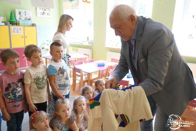 Medalista olimpijski odwiedził najmłodszych jaworzynian [FOTO]