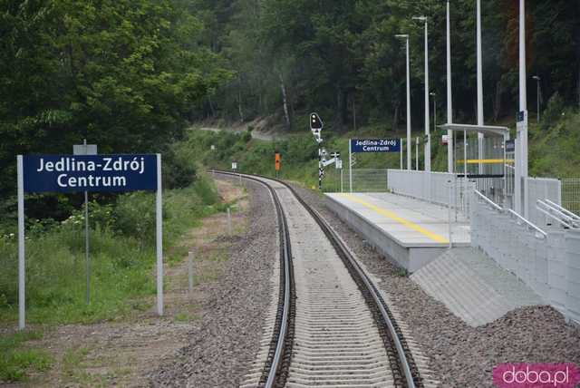 [DUŻO ZDJĘĆ] Przejechaliśmy nową trasą kolejową ze Świdnicy do Jedliny-Zdroju