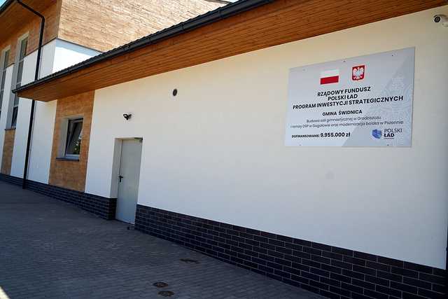 Dobiega końca budowa nowej sali gimnastycznej w Grodziszczu. Zobacz ZDJĘCIA i poznaj szczegóły inwestycji