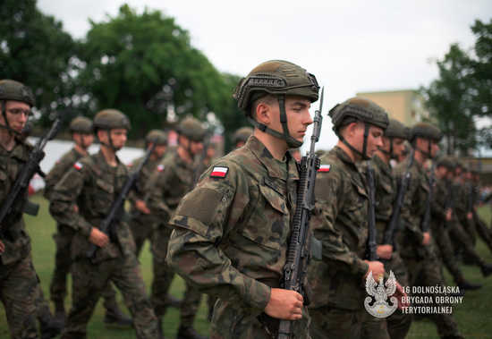 Uroczysta przysięga wojskowa dolnośląskich terytorialsów w Bogatyni [FOTO]