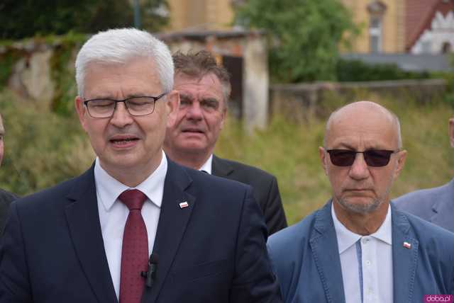 [FOTO, WIDEO] Poseł Zyska o dodatkowych środkach dla świdnickiego samorządu