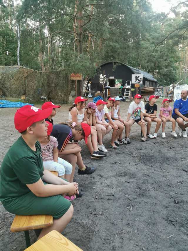 Obóz strażacki Młodzieżowej Drużyny Pożarniczej z OSP Dobromierz [FOTO]