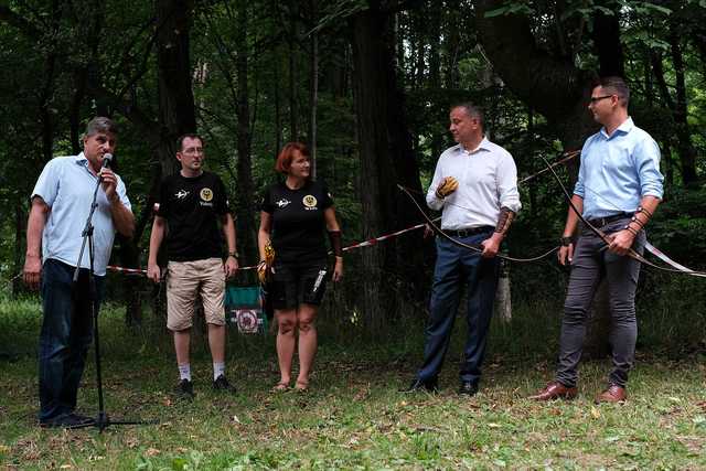 Pasjonaci łucznictwa rywalizowali podczas turnieju w Łażanach i Żarowie [FOTO]