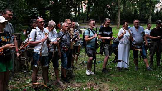 Pasjonaci łucznictwa rywalizowali podczas turnieju w Łażanach i Żarowie [FOTO]