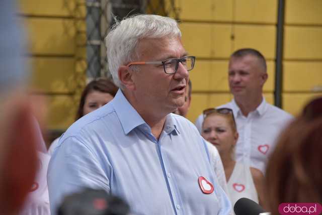 [WIDEO, FOTO] Koalicja Obywatelska przedstawiła kandydatów do Sejmu i Senatu podczas konferencji w Świebodzicach i Świdnicy
