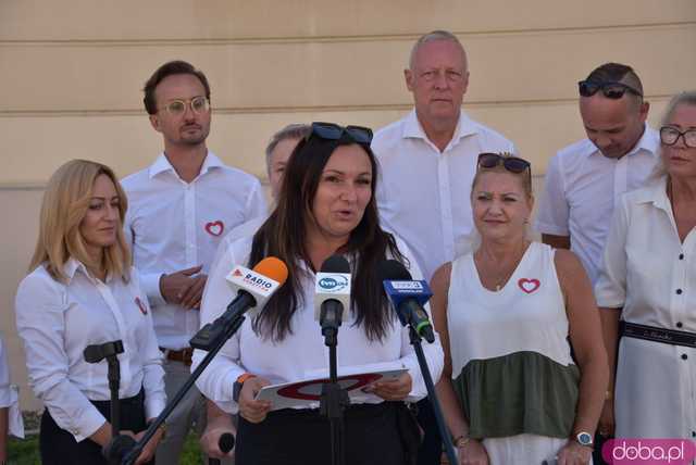 [WIDEO, FOTO] Koalicja Obywatelska przedstawiła kandydatów do Sejmu i Senatu podczas konferencji w Świebodzicach i Świdnicy