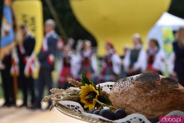 [WIDEO, FOTO] Uroczysty korowód i tradycyjne obrzędy rozpoczęły Dożynki Wojewódzkie w Szczepanowie