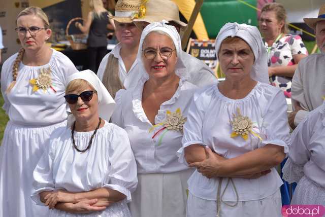 [WIDEO, FOTO] Uroczysty korowód i tradycyjne obrzędy rozpoczęły Dożynki Wojewódzkie w Szczepanowie