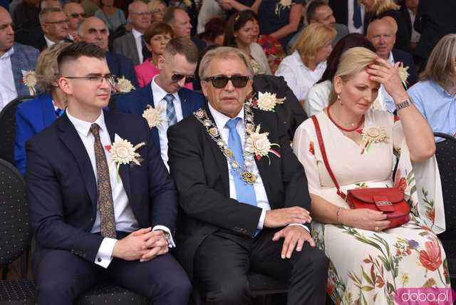 [WIDEO, FOTO] Uroczysty korowód i tradycyjne obrzędy rozpoczęły Dożynki Wojewódzkie w Szczepanowie
