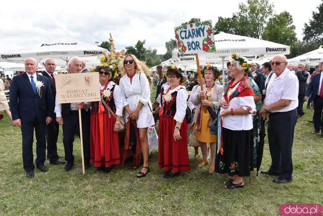 [WIDEO, FOTO] Uroczysty korowód i tradycyjne obrzędy rozpoczęły Dożynki Wojewódzkie w Szczepanowie