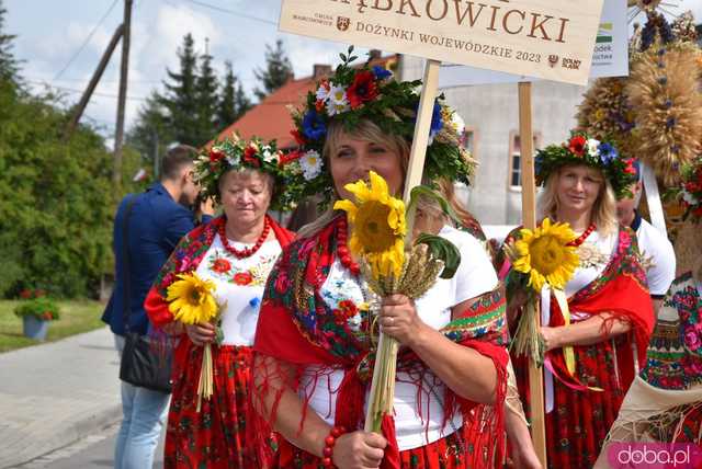 [WIDEO, FOTO] Uroczysty korowód i tradycyjne obrzędy rozpoczęły Dożynki Wojewódzkie w Szczepanowie