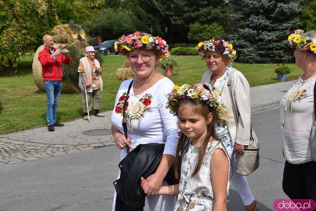 [WIDEO, FOTO] Uroczysty korowód i tradycyjne obrzędy rozpoczęły Dożynki Wojewódzkie w Szczepanowie