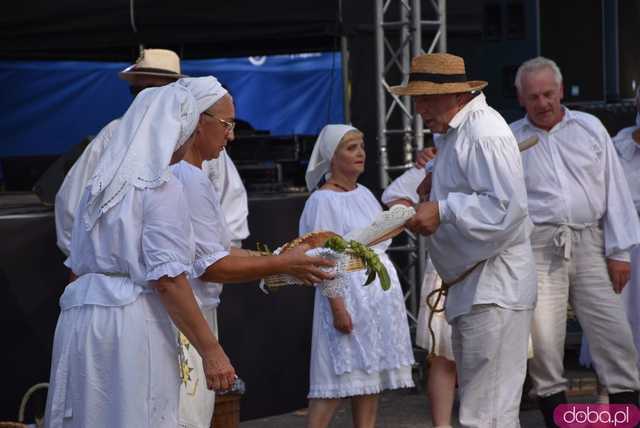 [WIDEO, FOTO] Mieszkańcy gminy Żarów dziękują za plony. Uroczysty korowód rozpoczął dożynki gminne w Imbramowicach