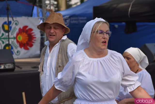 [WIDEO, FOTO] Mieszkańcy gminy Żarów dziękują za plony. Uroczysty korowód rozpoczął dożynki gminne w Imbramowicach