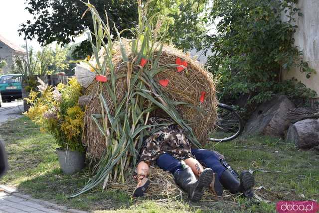 [WIDEO, FOTO] Mieszkańcy gminy Żarów dziękują za plony. Uroczysty korowód rozpoczął dożynki gminne w Imbramowicach