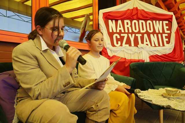 [FOTO] Narodowe Czytanie w Żarowie