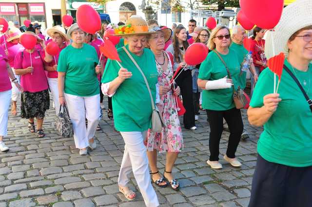 [FOTO] Seniorzy opanowali centrum miasta! Defilada Uśmiechu okrążyła świdnicki rynek