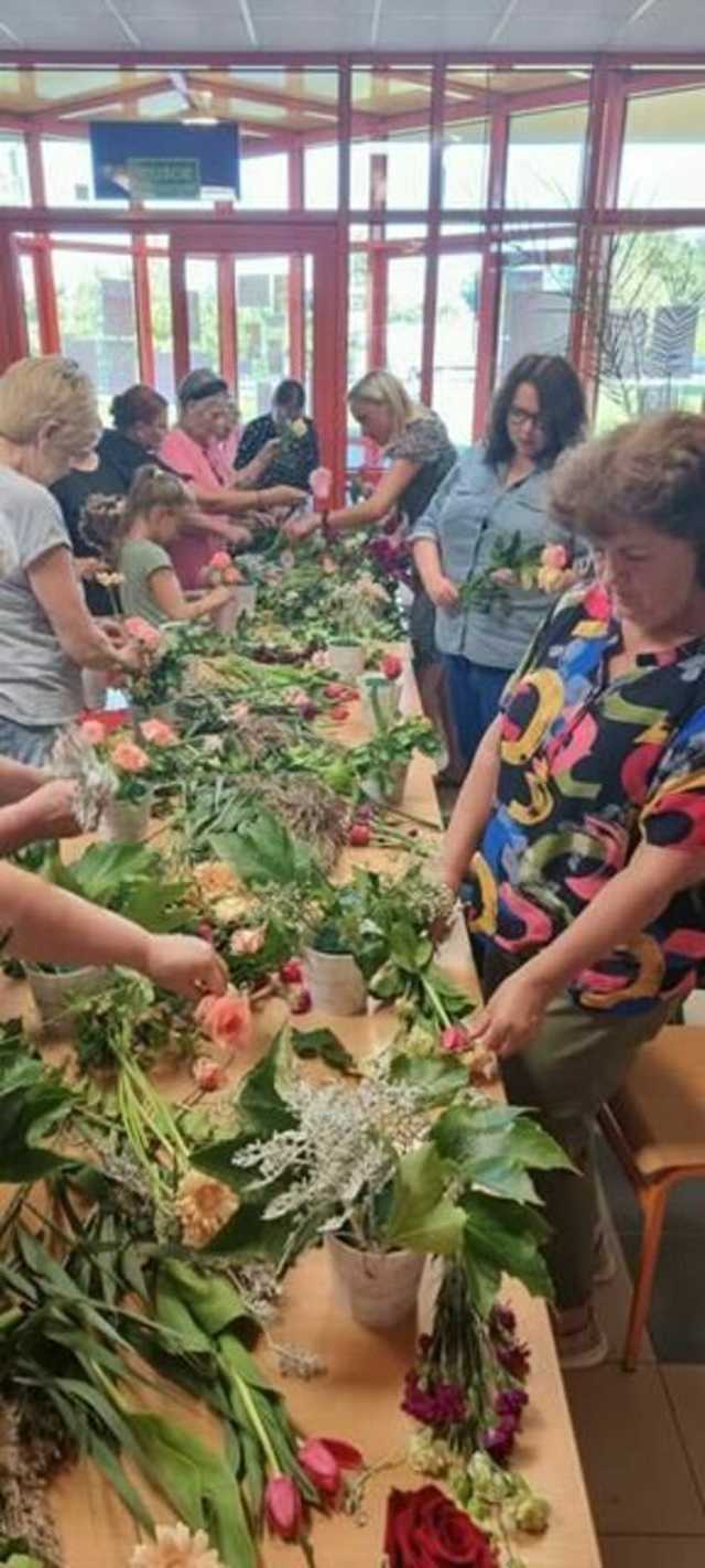 [FOTO] Za nami warsztaty florystyczne w Żarowie