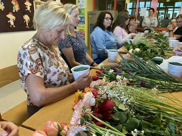 [FOTO] Za nami warsztaty florystyczne w Żarowie